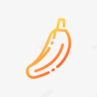 香蕉素食28梯度图标
