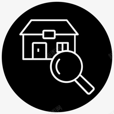 检查买房房产图标
