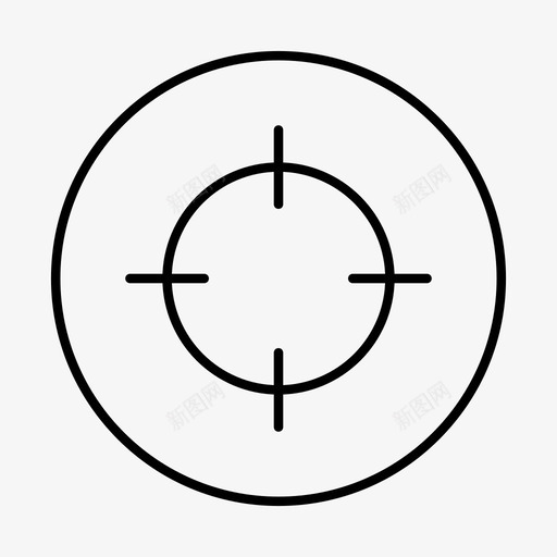 圆瞄准材料细线组44svg_新图网 https://ixintu.com 瞄准 材料 细线 线组