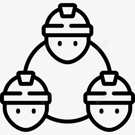 团队合作工程103直线型svg_新图网 https://ixintu.com 团队 合作 工程 直线 线型