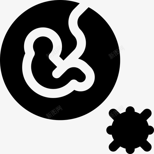妊娠病毒传播填充svg_新图网 https://ixintu.com 妊娠 病毒 传播 填充