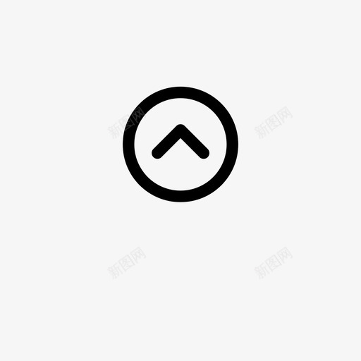 Chevron Up Circlesvg_新图网 https://ixintu.com Chevron Up Circle