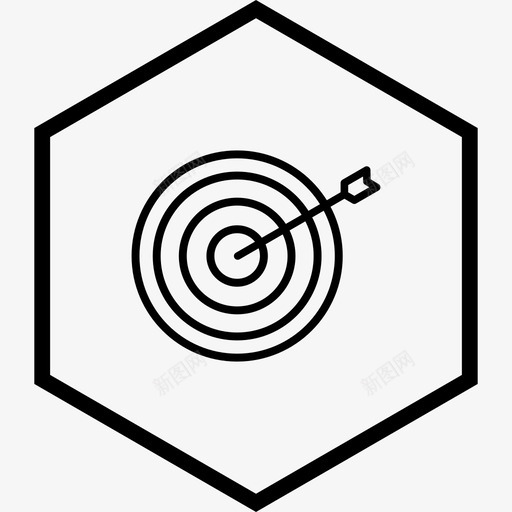 靶心目标策略svg_新图网 https://ixintu.com 目标 靶心 策略 多媒体