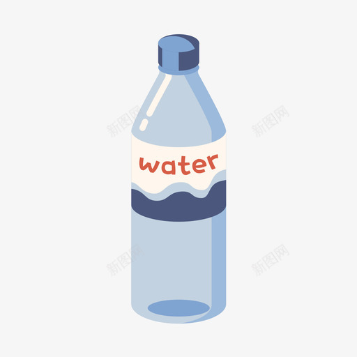 矿泉水svg_新图网 https://ixintu.com 矿泉水 手绘 多色 可爱