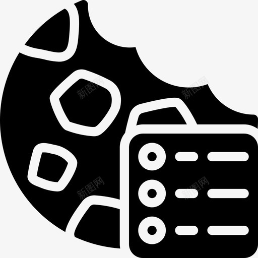 Cookies互联网22填充svg_新图网 https://ixintu.com Cookies 互联网 填充