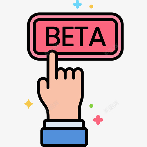 Beta计算机编程线性颜色svg_新图网 https://ixintu.com Beta 计算机 编程 线性 颜色