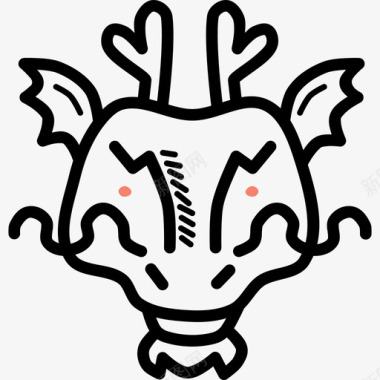 龙动物中国图标