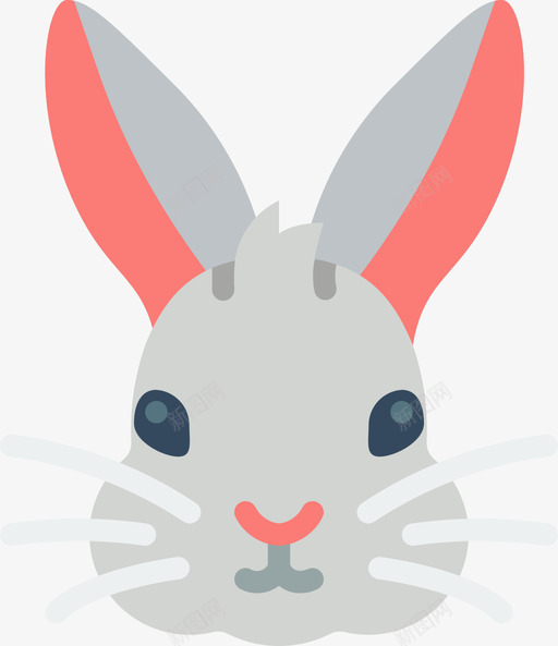 兔子弹簧157扁平svg_新图网 https://ixintu.com 兔子 弹簧 扁平