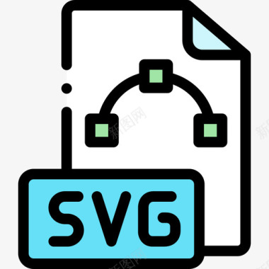 Svg图形设计师44线性颜色图标