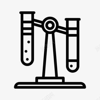 平衡生物化学18线性图标