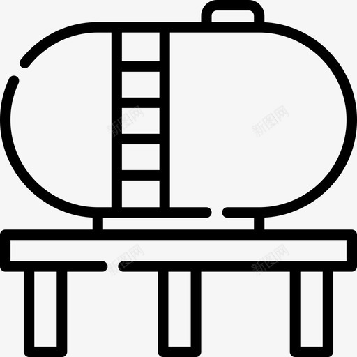 储罐工厂52线性svg_新图网 https://ixintu.com 储罐 工厂 线性