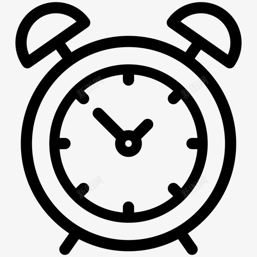 闹钟警报庆祝svg_新图网 https://ixintu.com 闹钟 警报 庆祝 时间