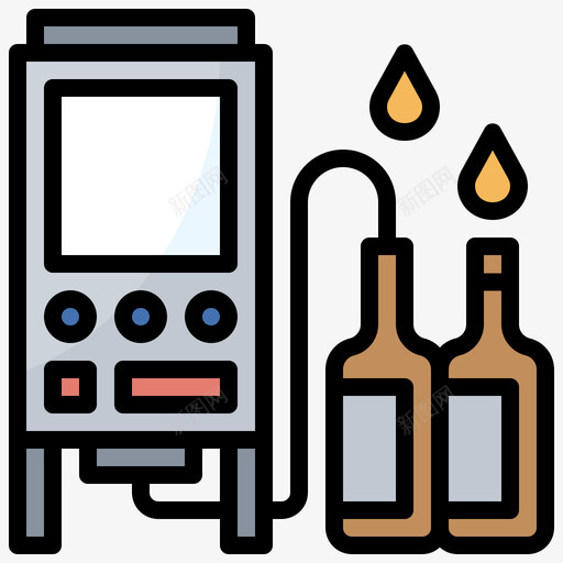 蒸馏酿酒厂6线性颜色svg_新图网 https://ixintu.com 蒸馏 酿酒 酒厂 线性 颜色