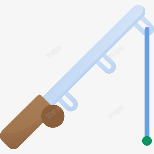 钓鱼竿冒险78扁平svg_新图网 https://ixintu.com 钓鱼 冒险 扁平