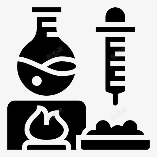 化学元素科学147字形svg_新图网 https://ixintu.com 化学元素 科学 字形