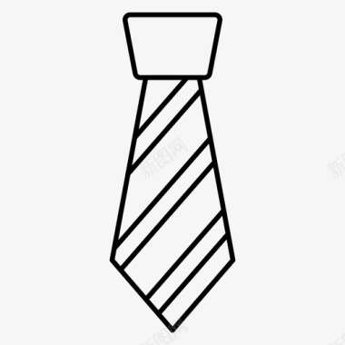 领带布料服装图标