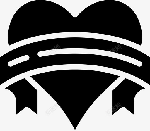 心脏纹身18填充svg_新图网 https://ixintu.com 心脏 纹身 填充