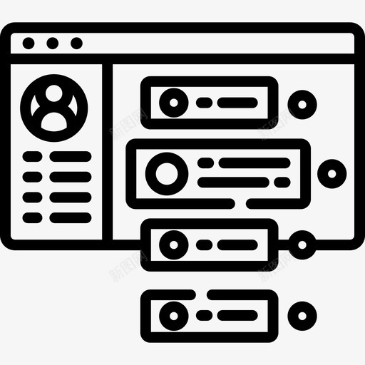 网站响应式设计59线性svg_新图网 https://ixintu.com 网站 响应 设计 线性