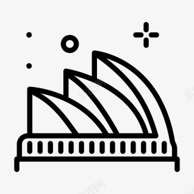 悉尼歌剧院澳大利亚33直系图标