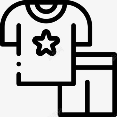 衣服青少年1直系图标