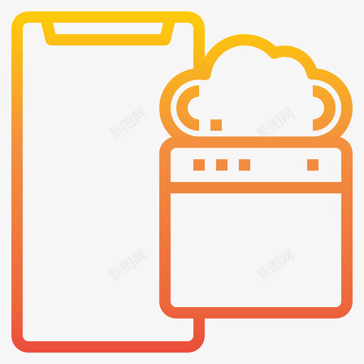 智能手机云技术41渐变svg_新图网 https://ixintu.com 智能 手机 技术 渐变