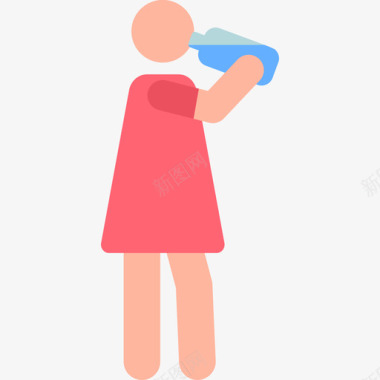 饮用水健康92彩色图标