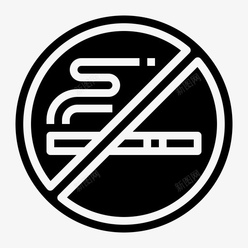 禁止吸烟84号吧台加油svg_新图网 https://ixintu.com 禁止 吸烟 84号 吧台 加油