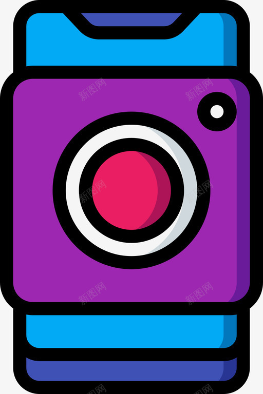 Instagram社交19线性颜色svg_新图网 https://ixintu.com Instagram 社交 线性 颜色
