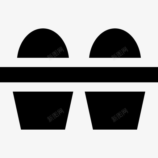鸡蛋超市90填充svg_新图网 https://ixintu.com 鸡蛋 超市 填充