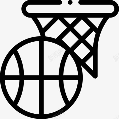 篮球33号街机直线型图标