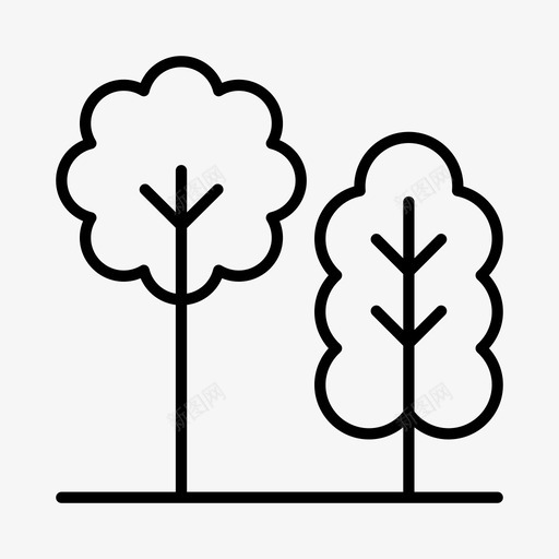 树木环境绿色植物svg_新图网 https://ixintu.com 树木 环境 绿色植物 自然 户外 公园