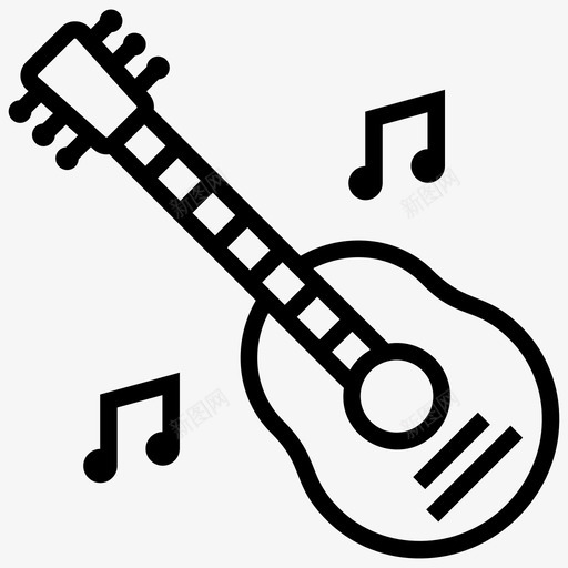 吉他吉他音色设计svg_新图网 https://ixintu.com 吉他 音色 设计