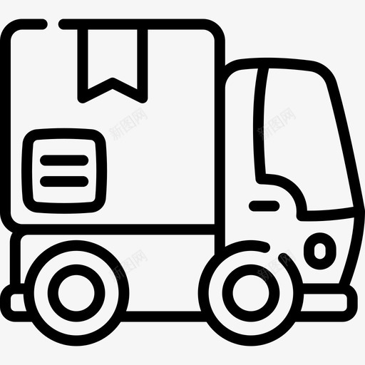 移动卡车零售价59直线型svg_新图网 https://ixintu.com 移动 卡车 零售价 直线 线型