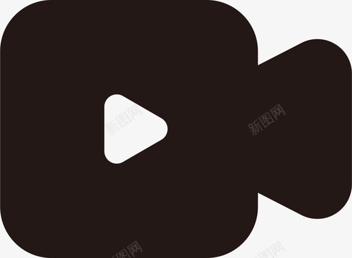 视频会议-色块icon图标