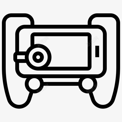 Gamepad博客作者和影响者23线性svg_新图网 https://ixintu.com Gamepad 博客 作者 影响 线性