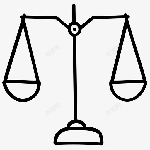 平衡尺度公平正义尺度svg_新图网 https://ixintu.com 尺度 平衡 公平 正义 法律 商业 财务 会计 向量 图标