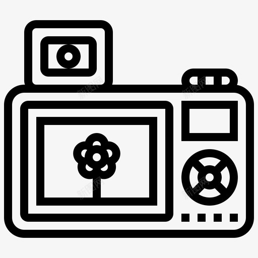 摄影博客作者和影响者23直线svg_新图网 https://ixintu.com 摄影 博客 作者 影响 直线