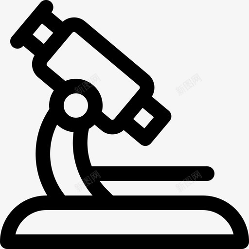 显微镜52学院线性svg_新图网 https://ixintu.com 显微镜 学院 线性