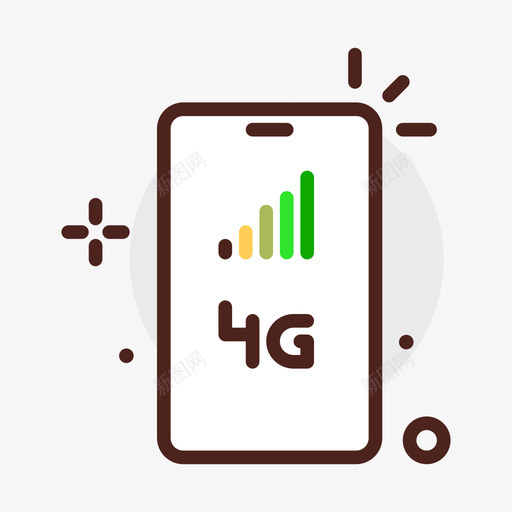 4g5g2线性颜色svg_新图网 https://ixintu.com 4g 5g 线性 颜色