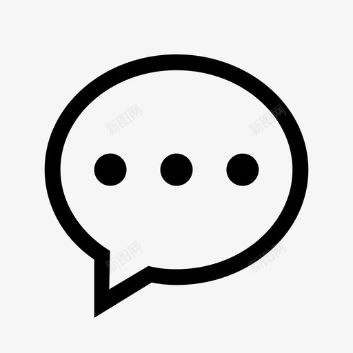 消息提示iconsvg_新图网 https://ixintu.com 消息提示icon