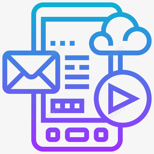 信息网络欺凌1梯度svg_新图网 https://ixintu.com 信息 网络 欺凌 梯度