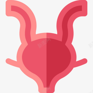 膀胱人体13扁平图标