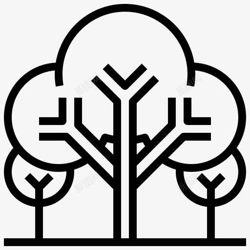 森林生态与环境景观svg_新图网 https://ixintu.com 森林 生态 环境 景观 自然 树木 背包 概述