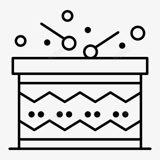 庆祝宣布鼓svg_新图网 https://ixintu.com 庆祝 宣布 快乐 开斋节