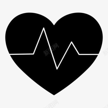 心脏诊所健康图标