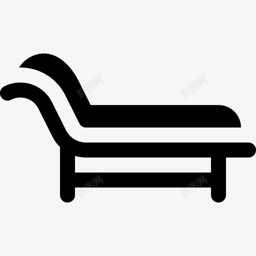 长椅家具189填充svg_新图网 https://ixintu.com 长椅 家具 填充