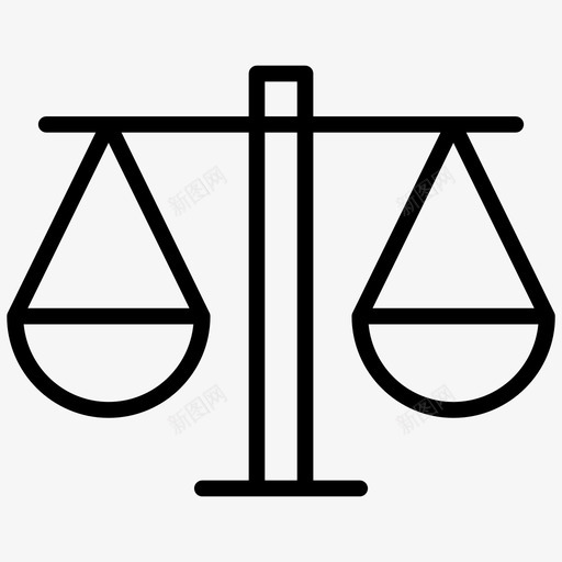 平衡决定公正svg_新图网 https://ixintu.com 平衡 决定 公正 法律 天平 生意
