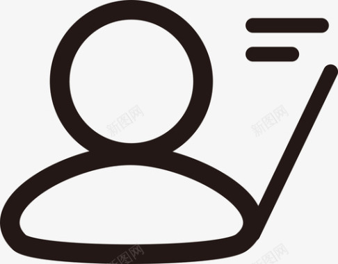 讲师-线性icon图标