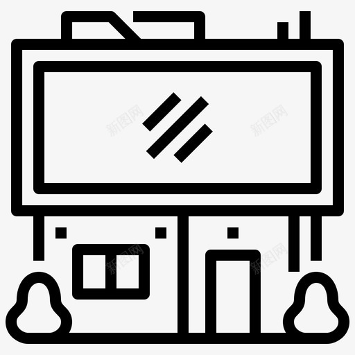 房屋房地产和财产直系svg_新图网 https://ixintu.com 房屋 房地产 财产 直系