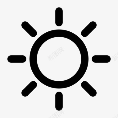 太阳白天界面图标